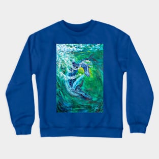 Whale Play Crewneck Sweatshirt